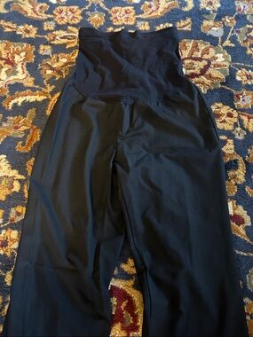 Motherhood Maternity Black Boot Cut Maternity Dress Pants